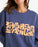 Billabong Tiki Vibes Kendall Crew Sweatshirt-Blue Surf