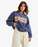 Billabong Tiki Vibes Kendall Crew Sweatshirt-Blue Surf