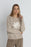 Rhythm Sanctuary Crew Neck Knit Sweater-Taupe