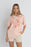Rhythm Paradise Floral Oversized Tee-Pink