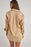 Rhythm Bryon Striped L/S Shirt-Natural