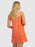 Roxy Shine A Light Dress-Tiger Lily Flower Rain