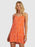 Roxy Shine A Light Dress-Tiger Lily Flower Rain