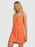 Roxy Shine A Light Dress-Tiger Lily Flower Rain