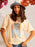 Roxy To The Sun Tee-Natural