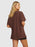 Roxy Sweet Janis Tee-Bitter Chocolate