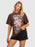 Roxy Sweet Janis Tee-Bitter Chocolate