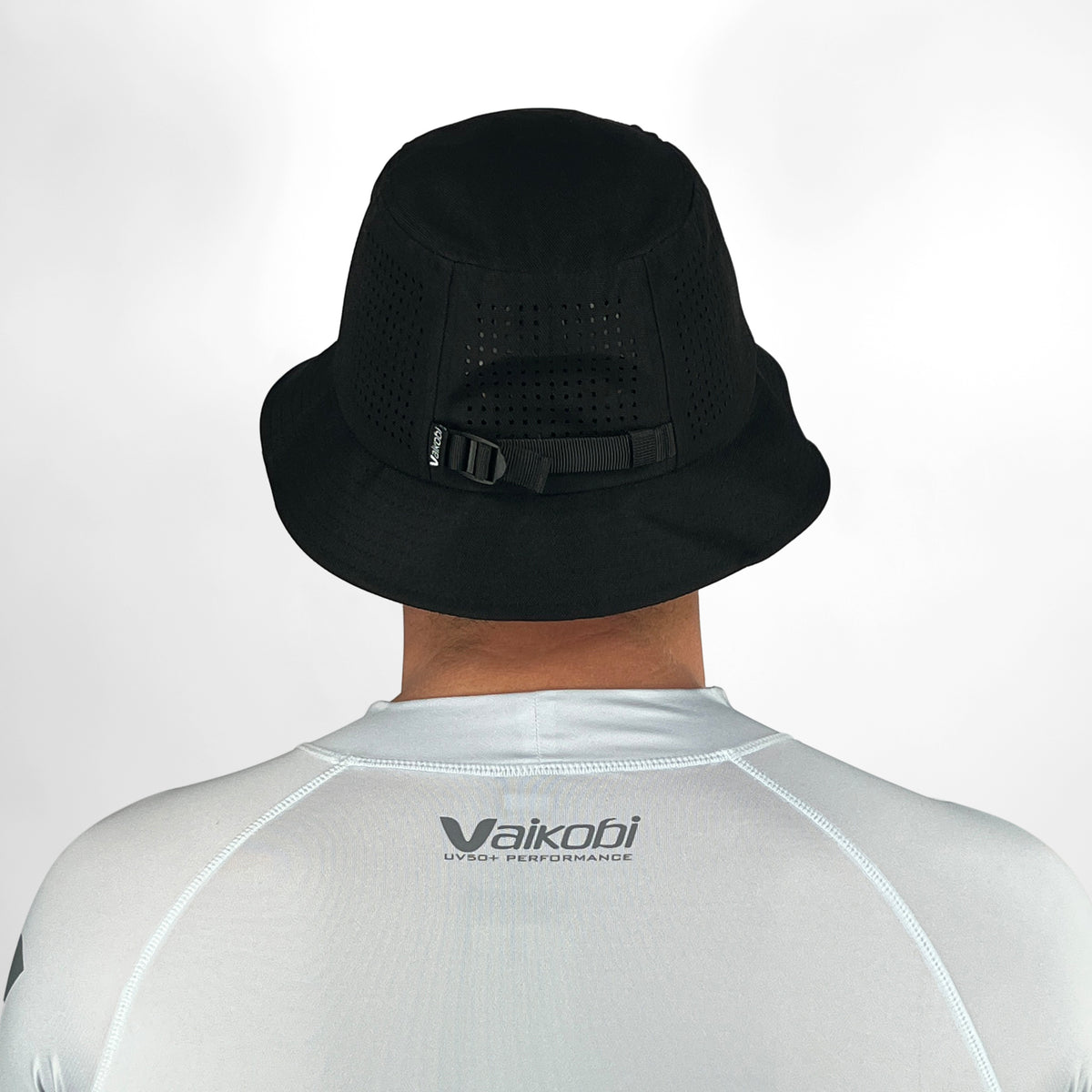 Vaikobi Gen2 Impact Series Bucket Bump Hat - Black - back view