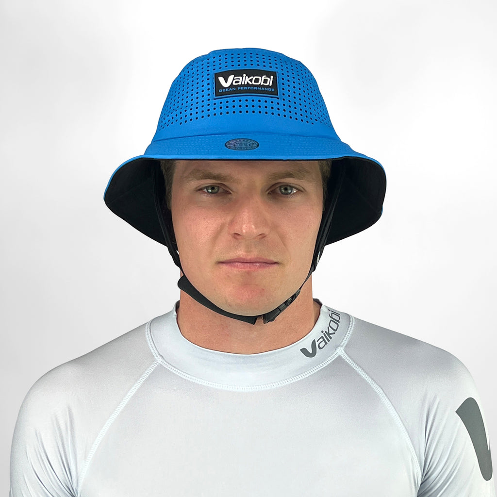 Vaikobi Gen2 Impact Series Bucket Bump Hat - Cyan - front view