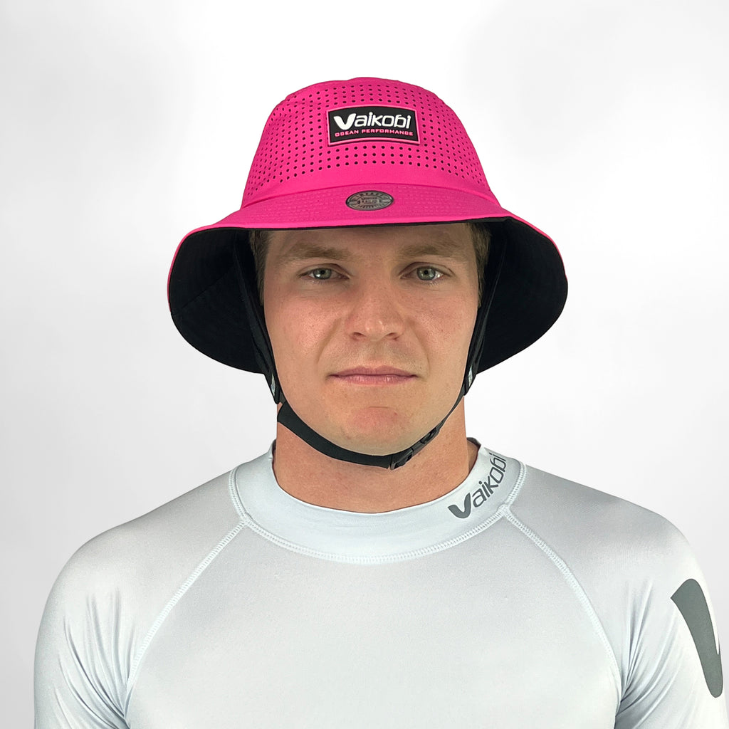Vaikobi Gen2 Impact Series Bucket Bump Hat - Pink - front view