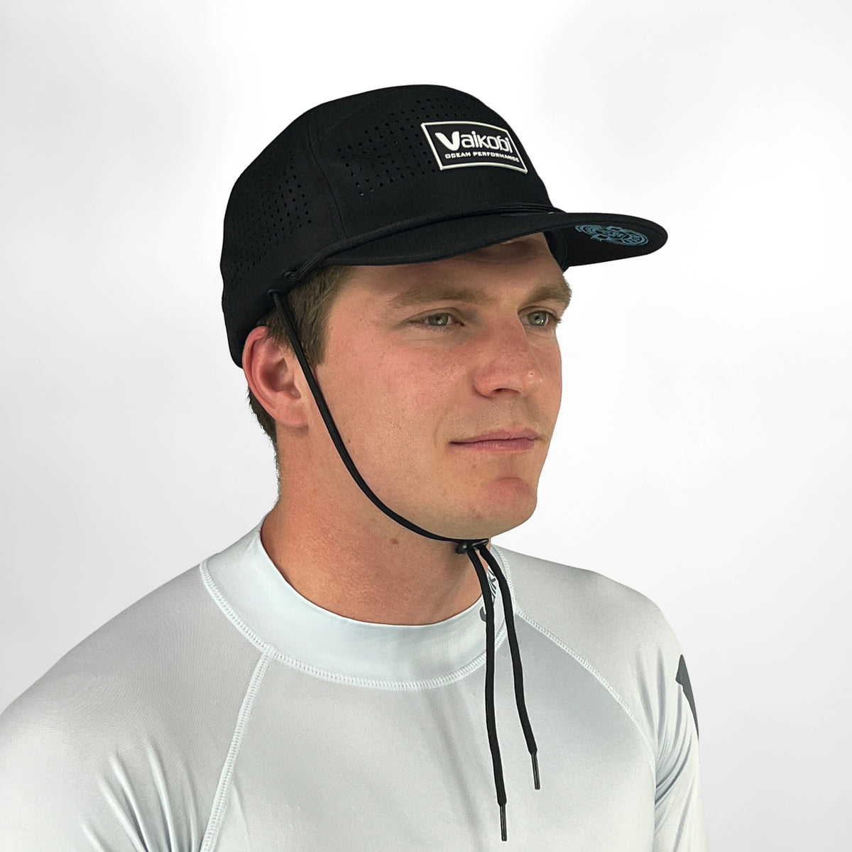 Vaikobi Gen2 Impact Series Hydro Bump Cap - Black - three-quarter view