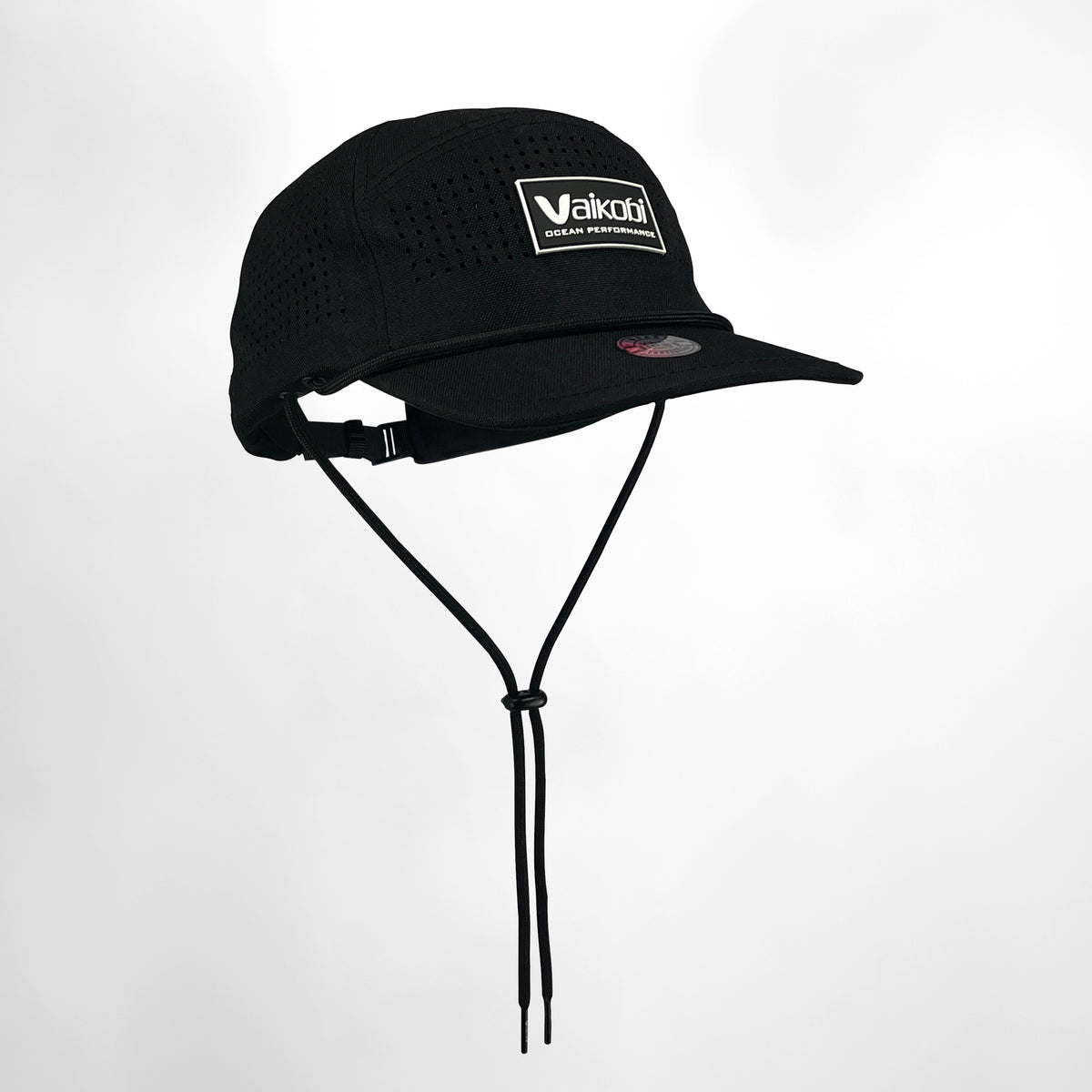Vaikobi Gen2 Impact Series Hydro Bump Cap - Black - product only with chin cord