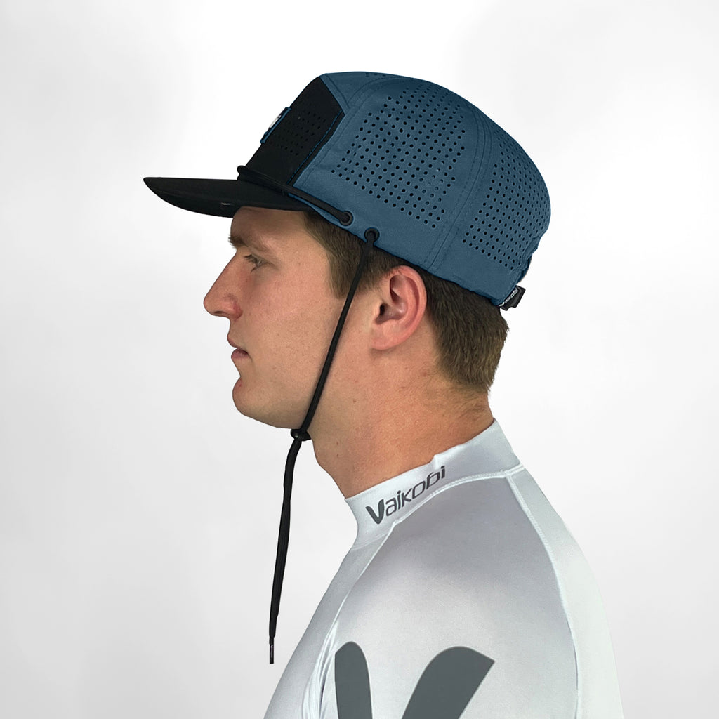 Vaikobi Gen2 Impact Series Hydro Bump Cap - Ocean Blue - left side view