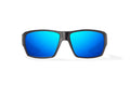 Bajio Vega Sunglasses-Black Matte/Blue Mirror Glass