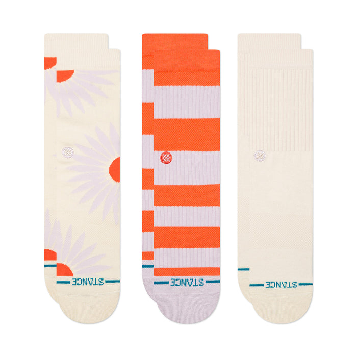 Stance Prowess Crew 3 Pack Socks-Canvas