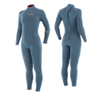 Manera Wmn's Seafarer 4/3 BZ Wetsuit-Pewter