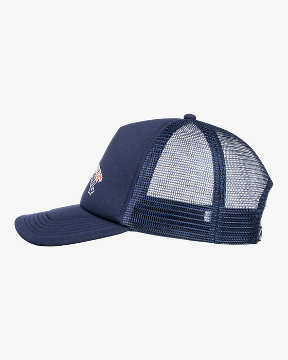 Billabong Podium Trucker Hat-Navy