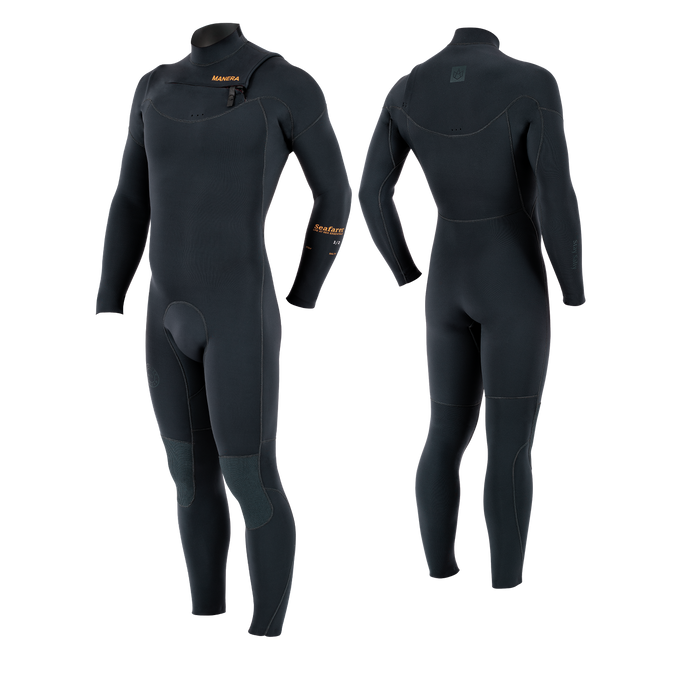 Manera Seafarer 3/2 FZ Wetsuit-Anthracite