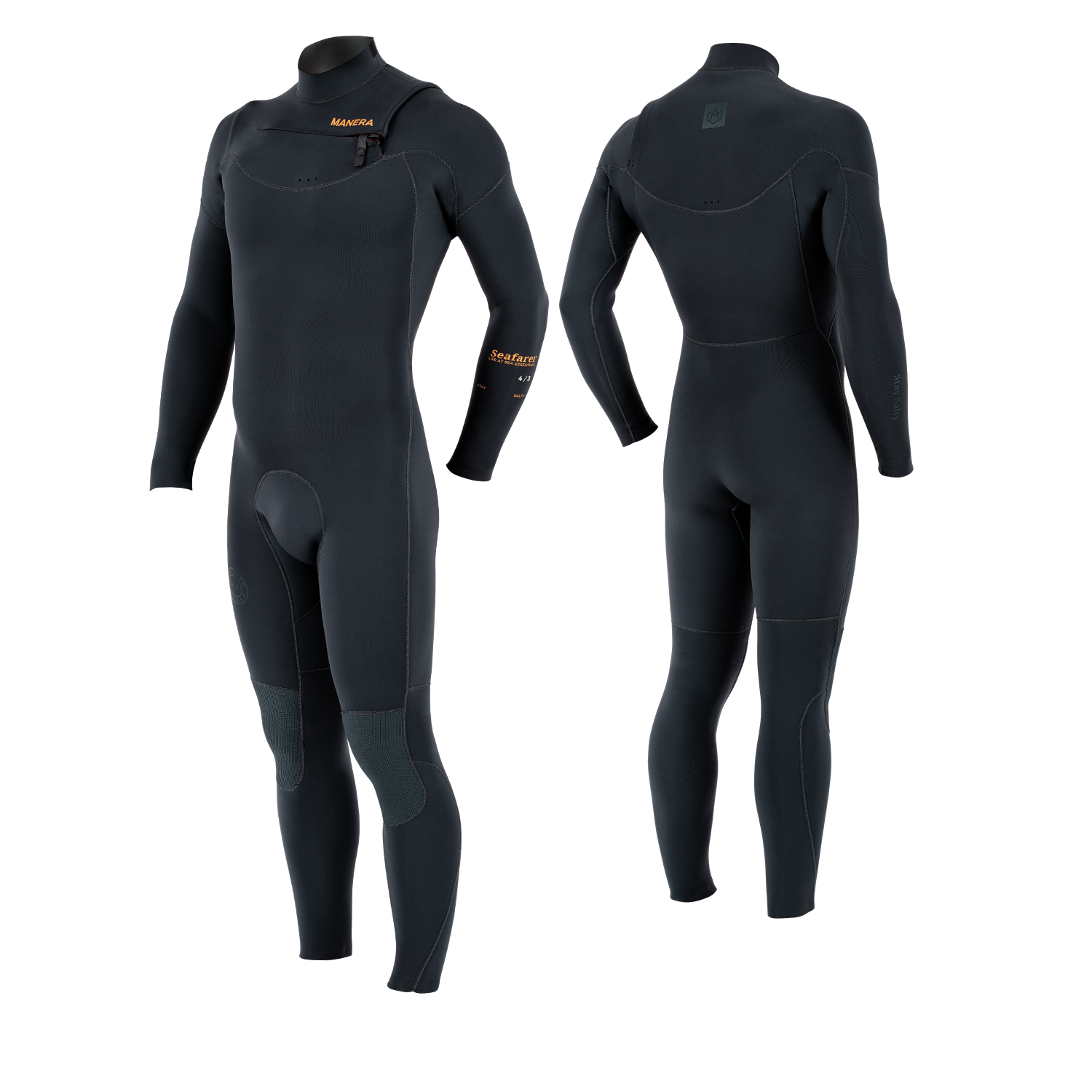Manera Seafarer 4/3 FZ Wetsuit-Anthracite