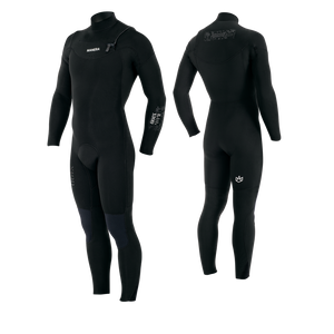 Manera X10D 3/2 FZ Wetsuit-Black