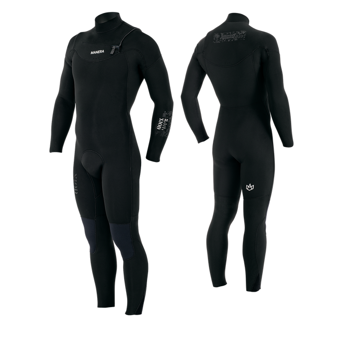 Manera X10D 3/2 FZ Wetsuit-Black