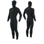 Manera X10D Hooded 4/3 FZ Wetsuit-Black
