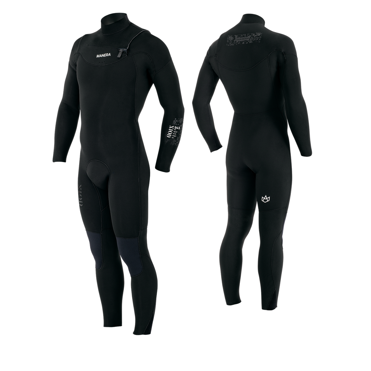 Manera X10D Meteor 5/4/3 FZ Wetsuit-Black