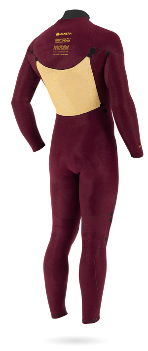 Manera Seafarer 4/3 FZ Wetsuit-Pewter