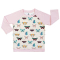 Emerson & Friends Wings of Paradise Butterflies L/S Rashguard-Beige/Multi