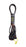 Stay Covered XXL Big Wave Hand Tied Leash-Black-10'