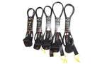 Stay Covered XXL Big Wave Hand Tied Leash-Black-10'