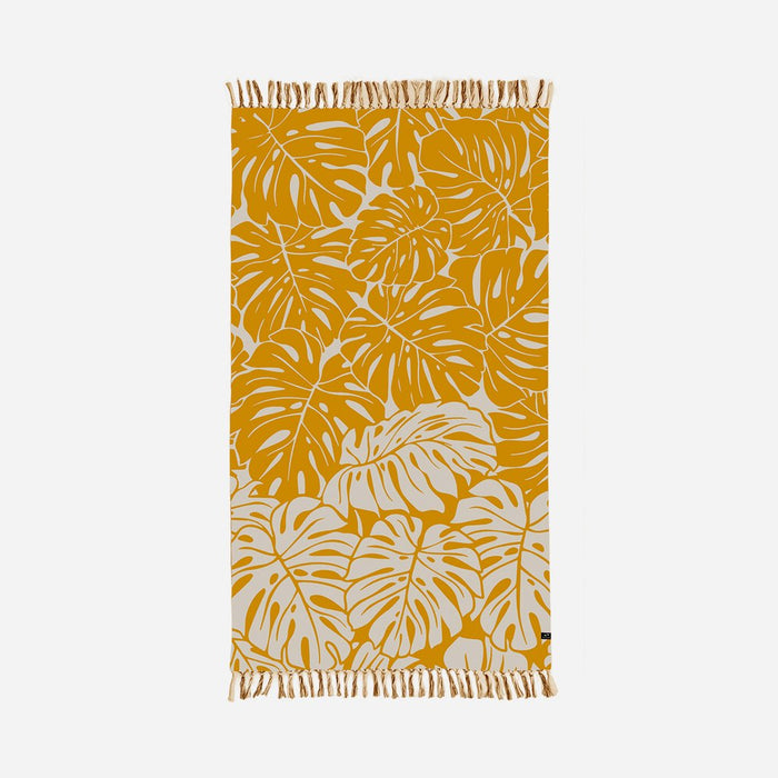 Slowtide Tarovine Towel-Mustard