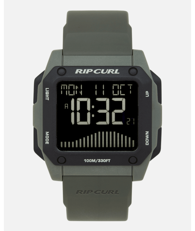 Rip Curl Odyssey Tide Watch-Army