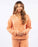 Rip Curl Cosy V Neck Hooded L/S Shirt-Clay Marle