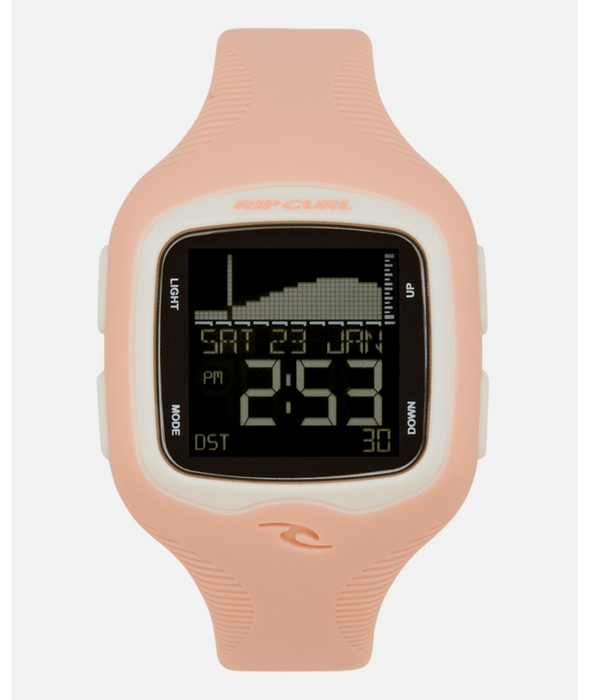 Rip Curl Kauai Tide Watch-Peach