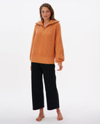 Rip Curl Seeker 1/4Â  Zip Sweater-Clay