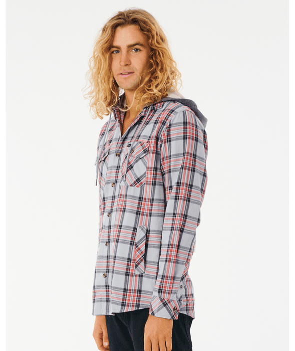 Rip Curl Ranchero Flannel L/S Shirt-Zen Blue