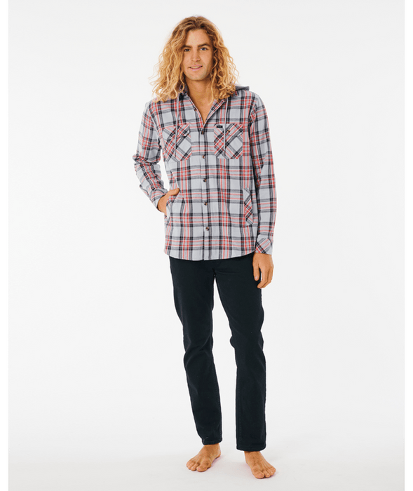 Rip Curl Ranchero Flannel L/S Shirt-Zen Blue
