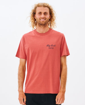 Rip Curl Twist Tee-Dusty Mushroom— Alternate View