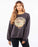 Rip Curl Tropic Feels Crew Sweatshirt-Washed Black