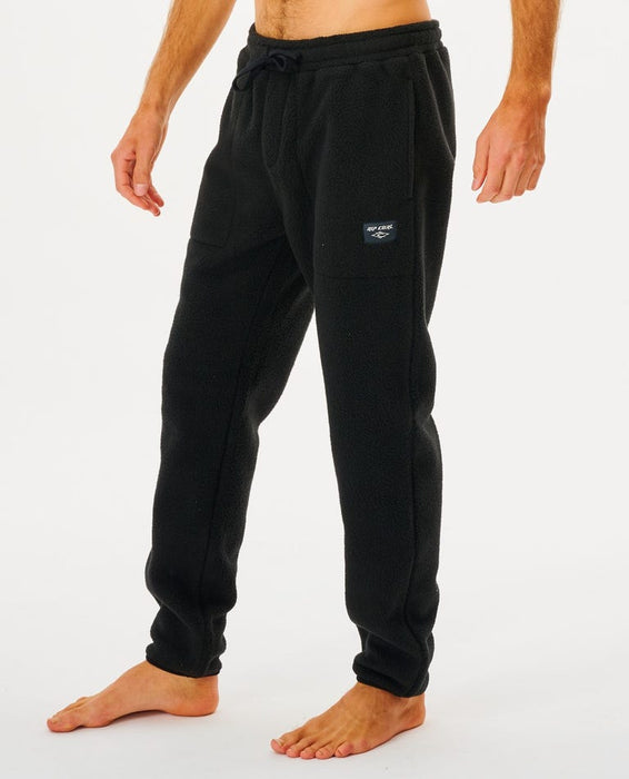 Rip Curl Rincon Polar Fleece Pants-Black