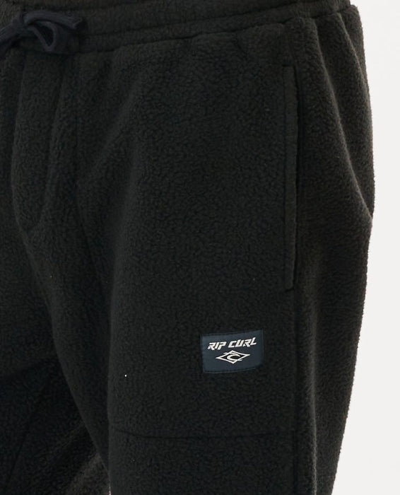Rip Curl Rincon Polar Fleece Pants-Black
