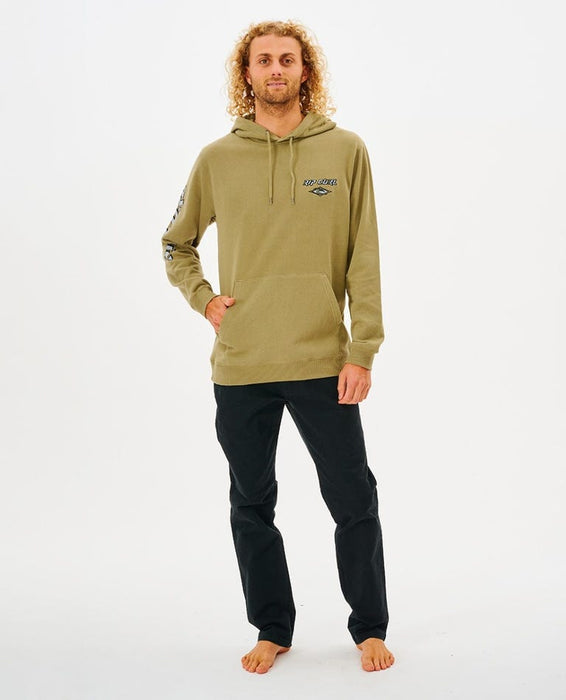 Rip Curl Fade Out Hooded Sweatshirt-Washed Moss