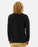 Rip Curl Rincon Zip Crew Polar Fleece Jacket-Black