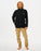 Rip Curl Rincon Zip Crew Polar Fleece Jacket-Black