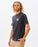 Rip Curl SWC Organic Matters Tee-Washed Black