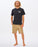 Rip Curl SWC Organic Matters Tee-Washed Black