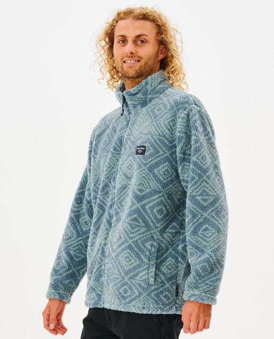 Rip Curl Party Pack Polar Fleece Jacket-Mineral Blue