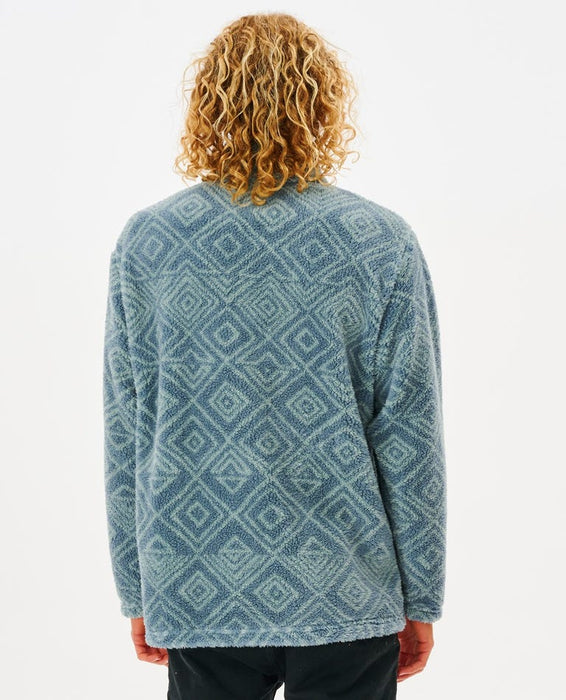 Rip Curl Party Pack Polar Fleece Jacket-Mineral Blue