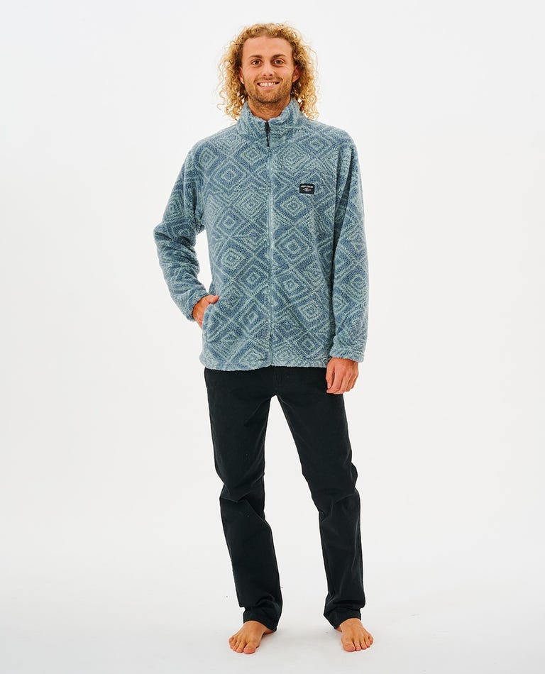 Rip Curl Party Pack Polar Fleece Jacket-Mineral Blue